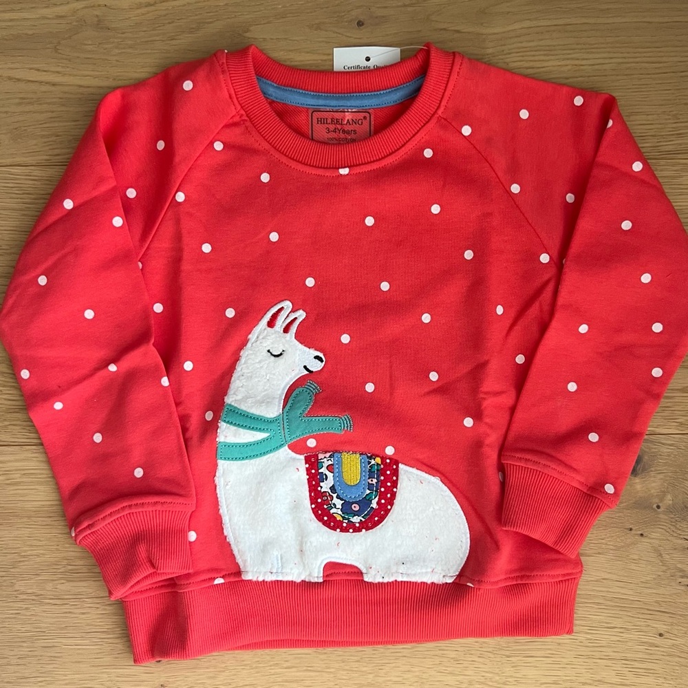 NWT Llama Sweatshirt